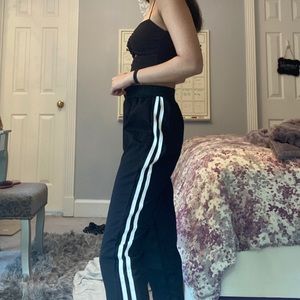 Side stripe sweatpants - never worn